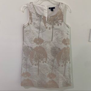 White and Silver GapKids Dress